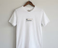 Almost There Tee — Glow-in-the-Dark Embroidered Loading Bar