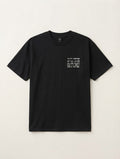 Do Not Overthink Tee — Embroidered Care Label